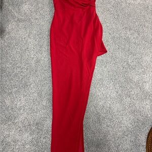 Fashion Nova Red Maxi Dress
